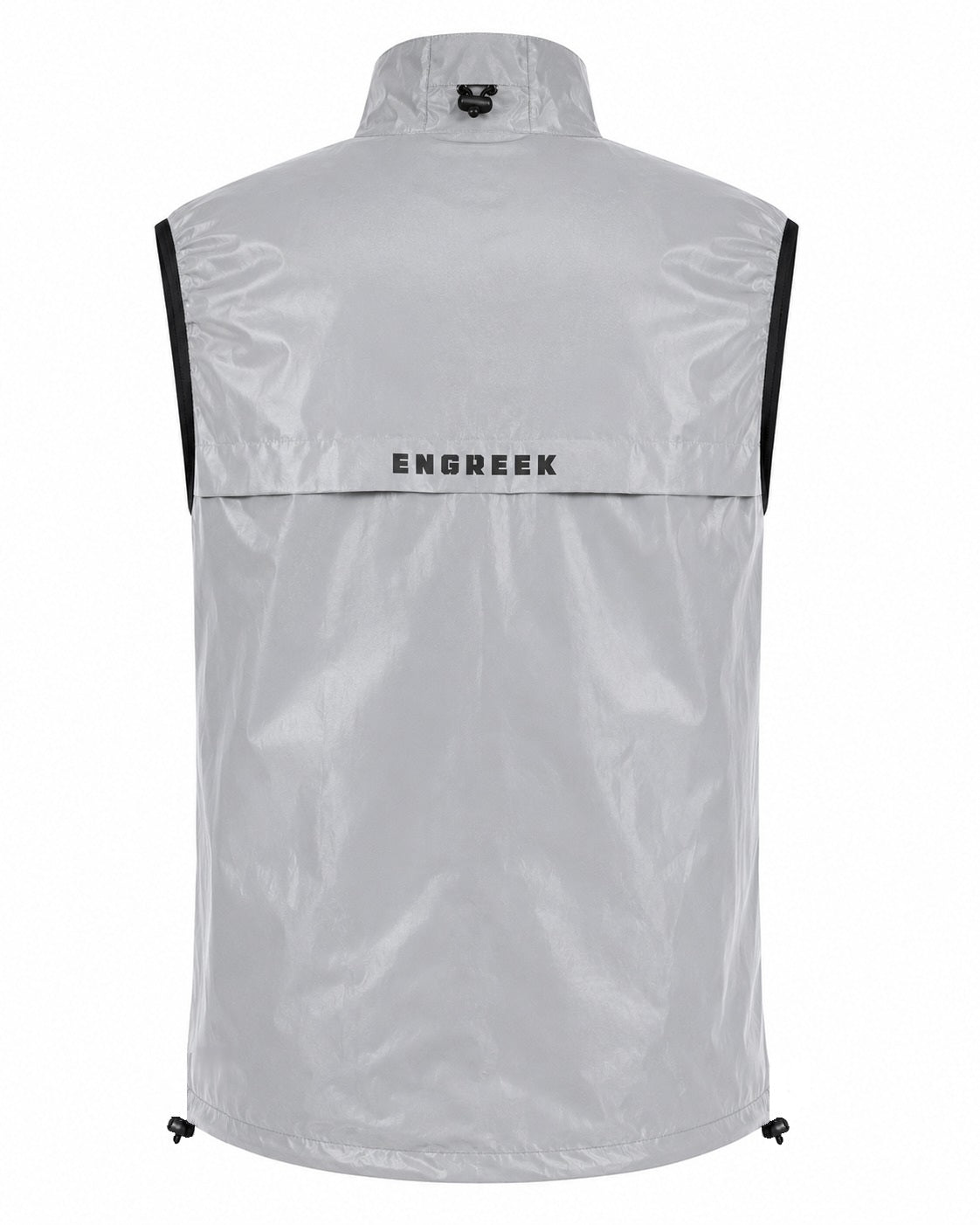 ENGREEK EN-1001 Full 360° Silver Reflective High Visibility Gilet