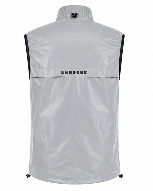 ENGREEK EN-1001 Full 360° Silver Reflective High Visibility Gilet