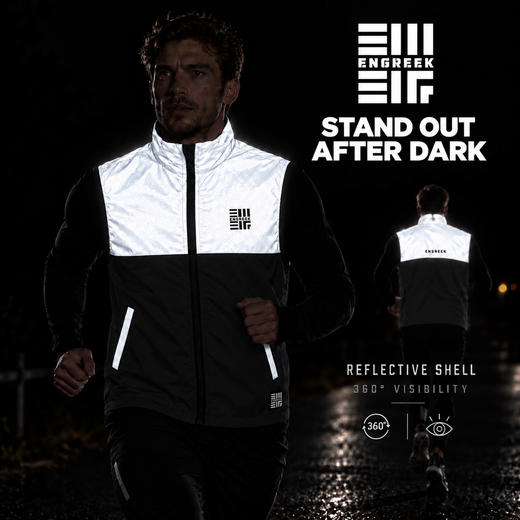 ENGREEK EN-1001 Reflective Gilet 360 High Visibility Vest
