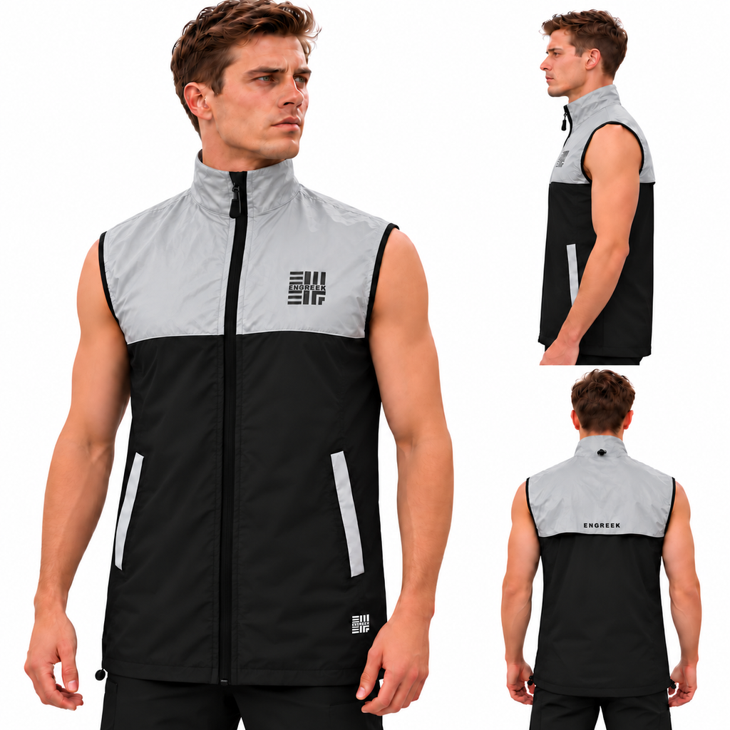 ENGREEK EN-1001 Reflective Gilet 360 High Visibility Vest