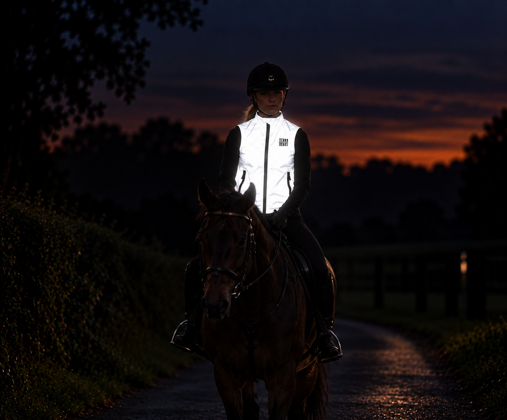 ENGREEK EN-1001 Full 360° Silver Reflective High Visibility Gilet