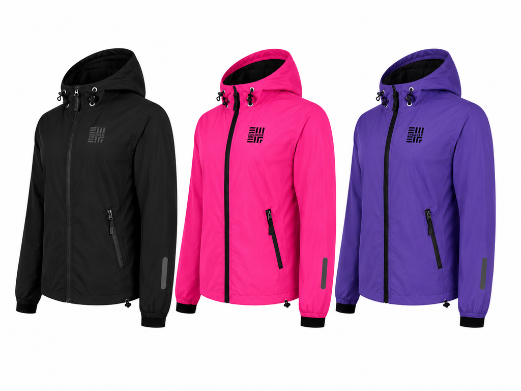 ENGREEK EN-101 women's lightweight reflective running windbreaker jacket main image